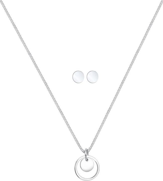 Actual product image Elli Platelets, Jewellery Set (925 sterling silver)