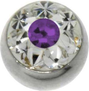Actual product image Bijouteria Piercing (Surgical steel 316L, Premium crystal)