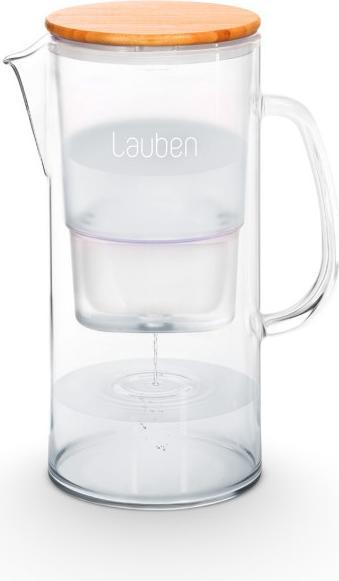 Lauben Glass water filter jug