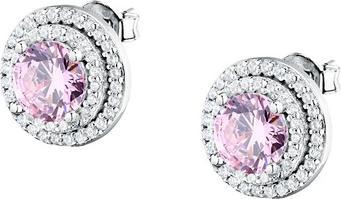 Immagine prodotto Morellato Shiny Silver Earrings With Pink Zircon Tesori Saiw273