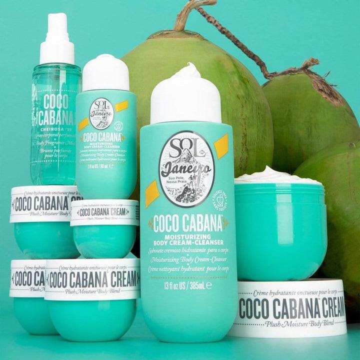 Produktbild Sol de Janeiro Coco Cabana Moisturizing Body Cream-Cleanser Duschcreme 385 ml Körper (385 ml)