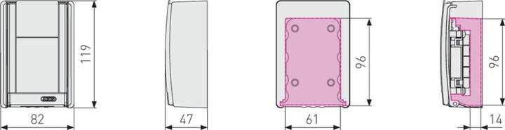 Actual product image Abus KeyGarage 767