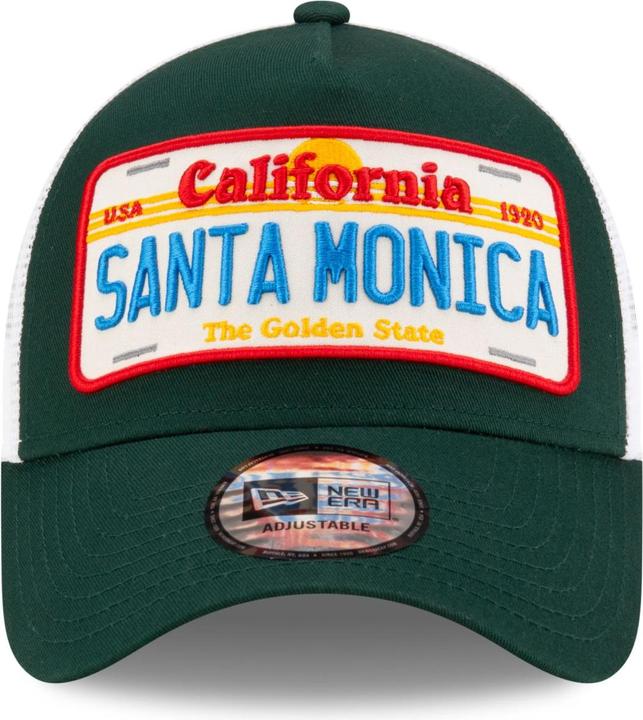Image du produit New Era Adjustable A-Frame Trucker Cap - SANTA MONICA green