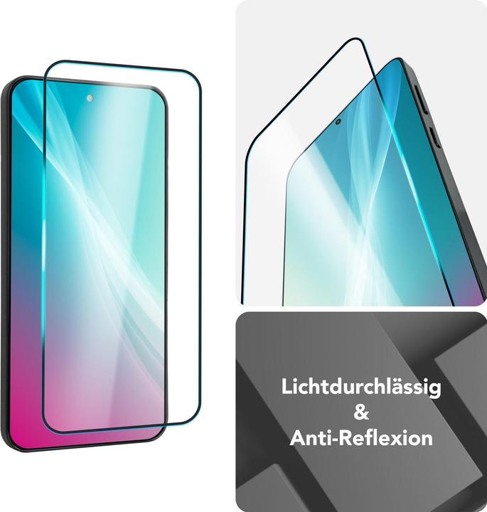 Produktbild Nalia ArmorGlassX - 2x Display Schutzglas - Full Screen Protection 9H Tempered Glass (1 Stück, Xiaomi 15)