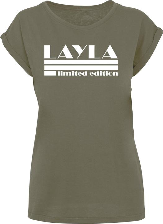 Merchcode Ladies Layla - Limited Edition X T-Shirt - 111651