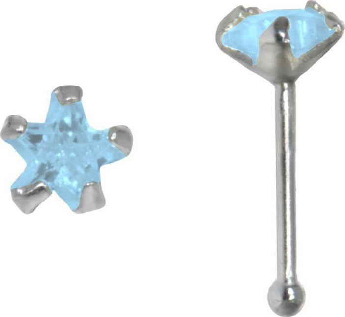 Produktbild Bijouteria Nasenpiercing (Silber 925, Zirkonia)