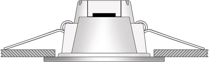 Produktbild Ledino Einbauleuchte Holstein WWW 5 Watt 2700 K Weiss (350 lm)
