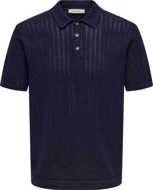 Actual product image Only & Sons ONSMOON Gestricktes Polo-Hemd Polo (M)