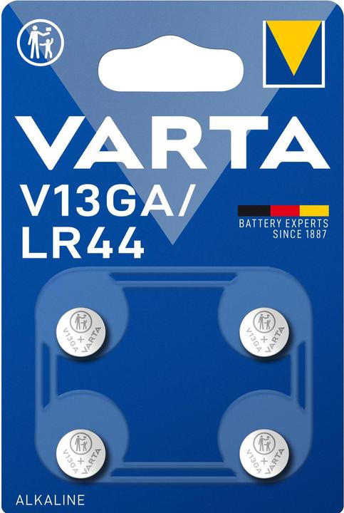 Actual product image Varta V13GA (4 pcs., LR44, 130 mAh)