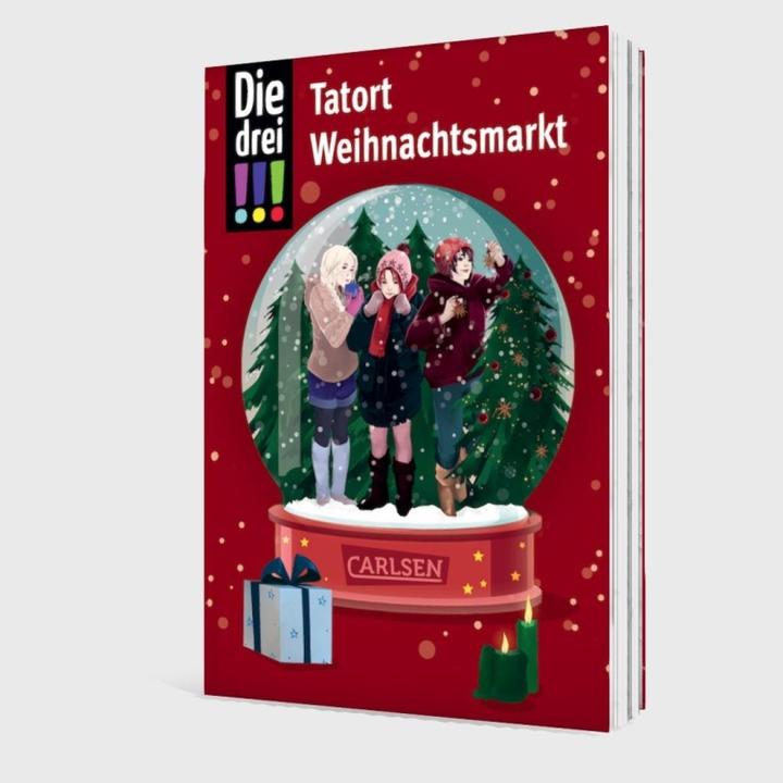 Produktbild Die drei!!!: Tatort Weihnachtsmarkt (Henriette Wich, Maja von Vogel, Deutsch)