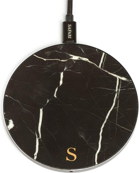 Actual product image Safari Selection Borne de charge CIRCLE MARBLE noir/?? petits motifs (10 W)