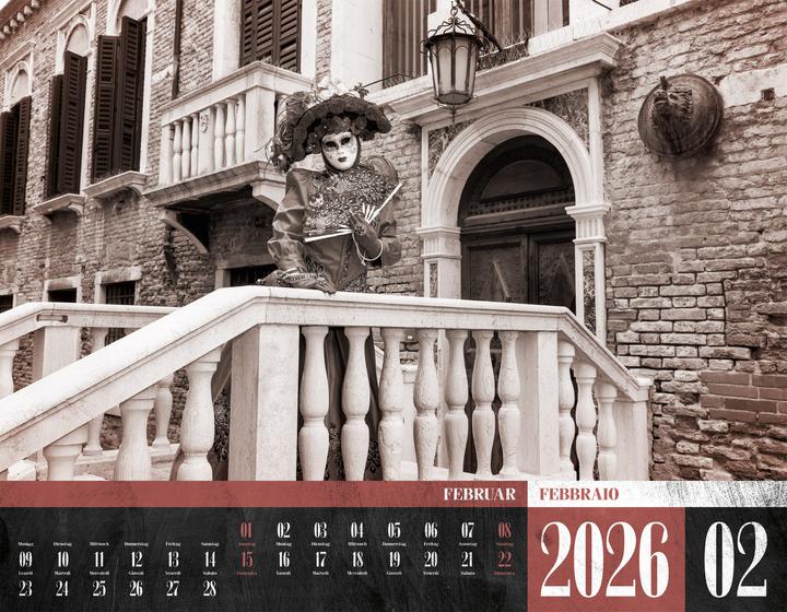 Immagine prodotto La Dolce Vita - Italienische Lebensart Kalender 2026 (54 x 42 cm, Copertina rigida, Italiano, Tedesco)