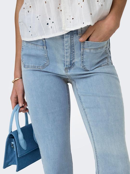 Image du produit Only ONLWAUW Hohe Taille Ausgestellt Jeans Flared fit jeans (32)