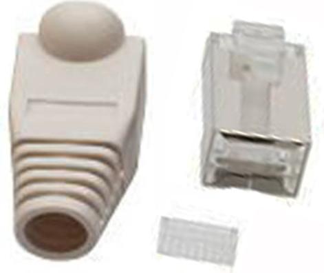 Produktbild InLine Crimpstecker RJ45 geschirmt (Netzwerkkabel Stecker)