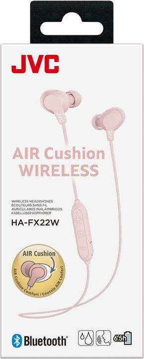 Produktbild JVC HA-FX 22W True Wireless IE Headphones pink DE