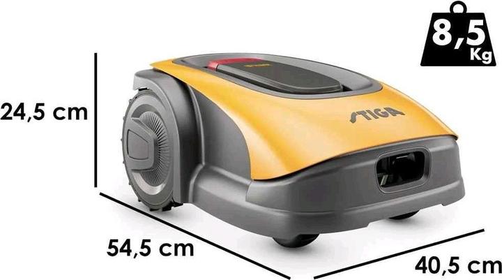 Productafbeelding Stiga De A 1500 is de enige robotmaaier met 's unieke gepatenteerde Active Gu (1500 m²)
