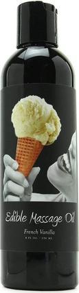 Actual product image Shots Vanilla Edible Massage Oil - 8oz / 237ml (237 ml)