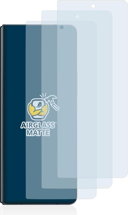 Actual product image BROTECT AirGlass Glass Matte (3 Piece, Samsung Galaxy Z Fold4)