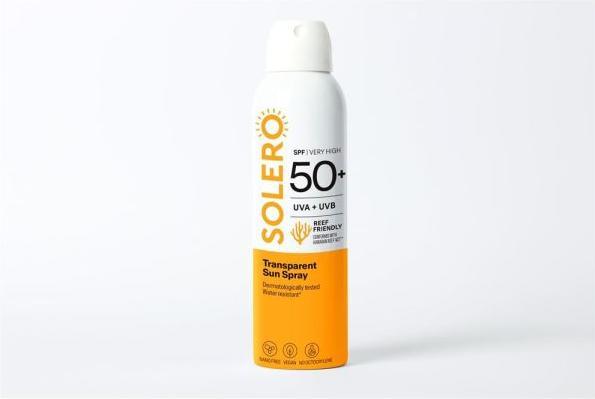 Produktbild Solero Transparent Sonnensp SPF50+ 150ml (Sonnenspray, SPF 50+, 200 ml)