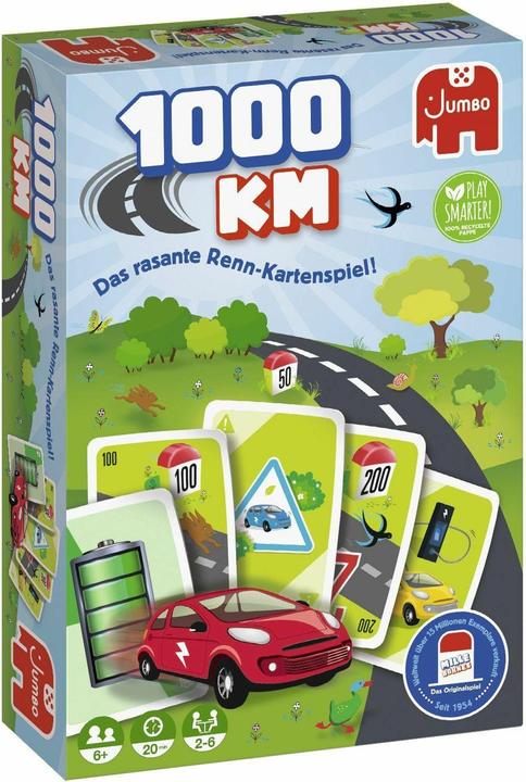 Jumbo 1000 KM Card Game (German)