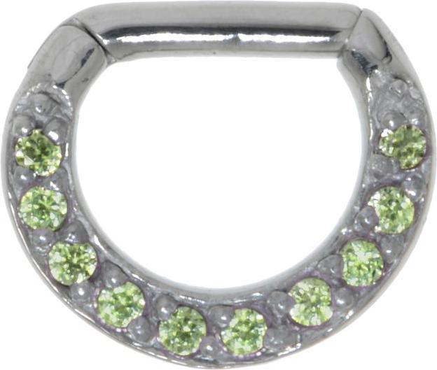 Produktbild Bijouteria Septumpiercing (Chirurgenstahl 316L, Zirkonia)