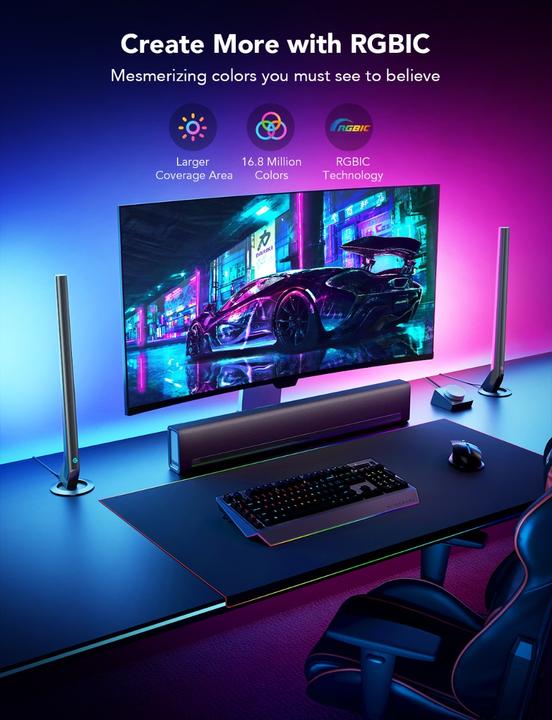 Produktbild Govee Gaming Lichtbalken (160 lm)