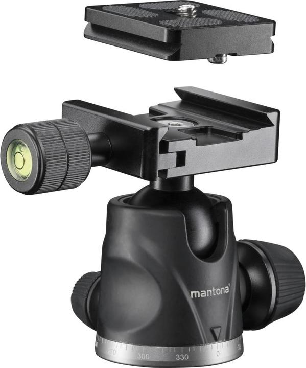 Produktbild mantona DSLM Travel Evolution 225 Reisestativ schwarz/grau