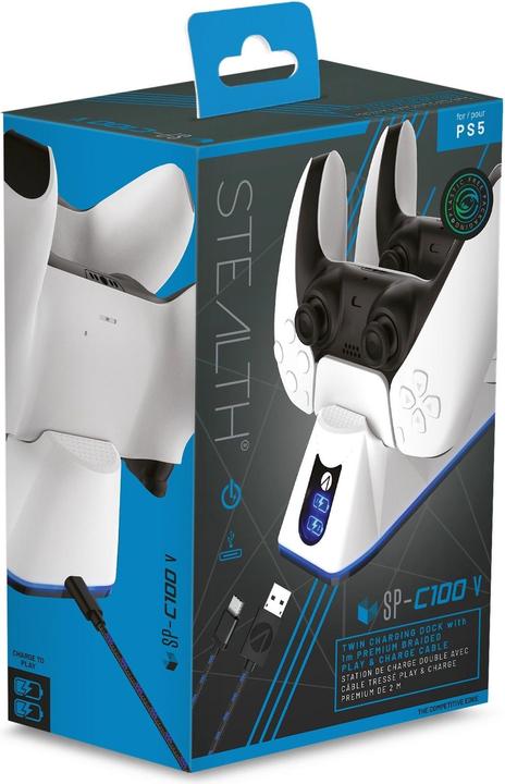 Produktbild Stealth Twin Charging Dock + Play & Charge Cable (PS5)
