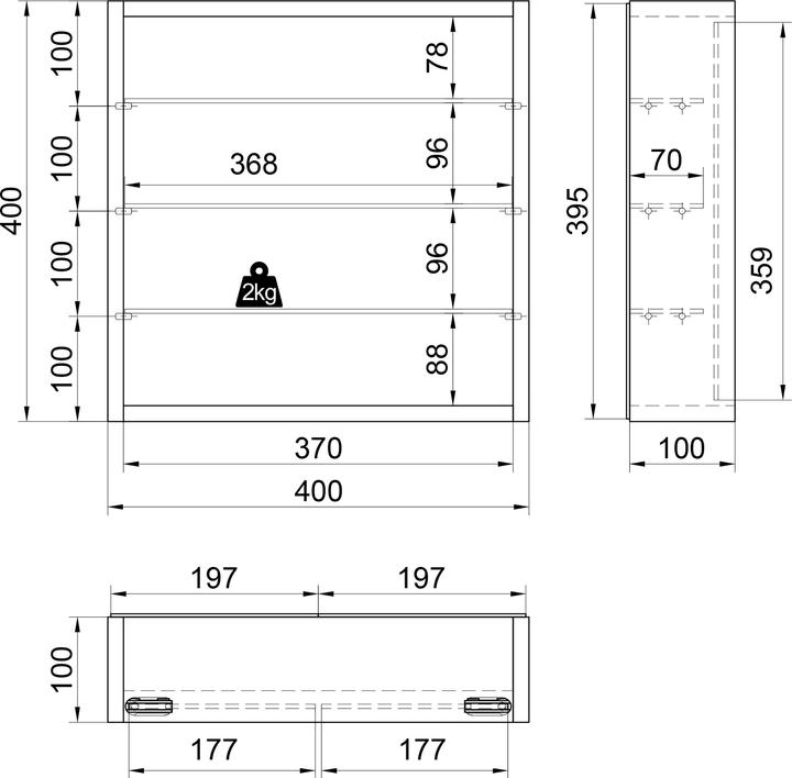 Actual product image VCM Mandosa S (40 x 10 cm)