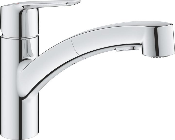 Actual product image Grohe Küchenarmatur mit Handbrause Start 2021 chrom glänzend 30307001