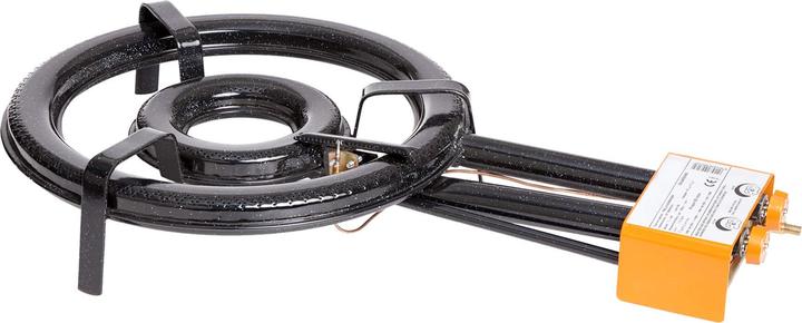 Actual product image All'Grill Cast iron pan set 2 with safety pilot (14.40 kW)