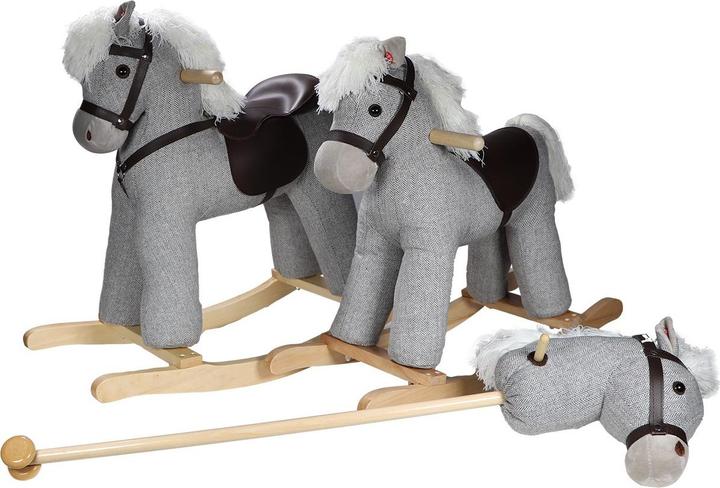 Immagine prodotto Tryco Baby Cavallo a dondolo grande grigio