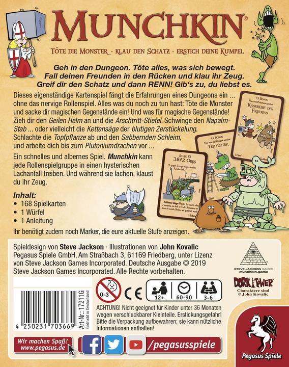 Produktbild Pegasus Munchkin (Deutsch)