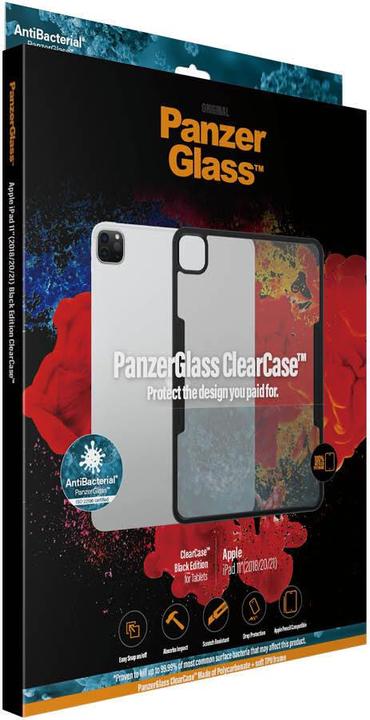 Actual product image PanzerGlass Back Cover ClearCase Black Edition AB iPad Pro 11 (1-3 Gen.) (IPad Pro 11)