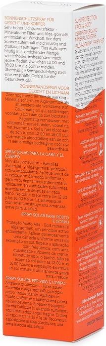 Actual product image Laboratoires de Biarritz Alga Maris (Sun spray, SPF 50+, 125 ml, 179 g)