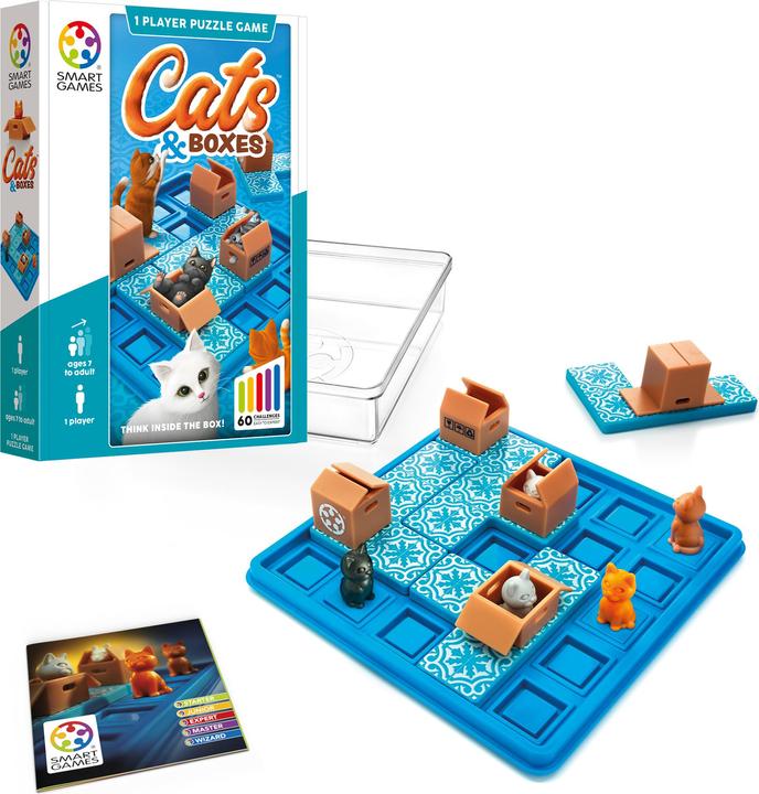 Actual product image Smart Games Cats Boxes (German, French)