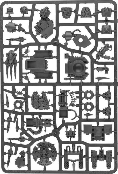 Produktbild Games Workshop Bjorn the Fell-Handed - Space Wolves Venerable Dreadnought - Murderfang (Kunststoff)