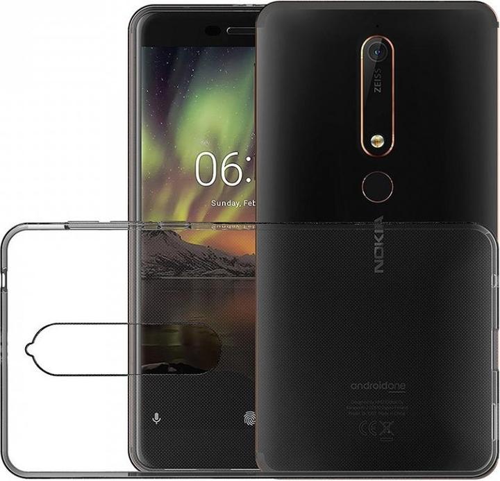 Immagine prodotto Screenguard Nokia 6.1 Custodia flessibile in TPU trasparente (Nokia 6.1)