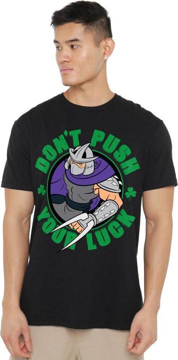 Actual product image Teenage Mutant NT Mens Luck Shredder St Patricks Day T-Shirt (S)