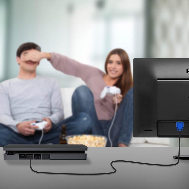 Produktbild LinQ HDMI – VGA (1.80 m, VGA, HDMI)