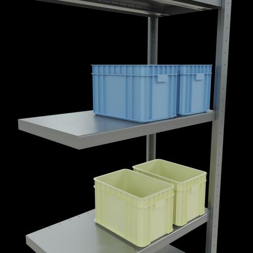 Image du produit Schulte Lagertechnik Système enfichable Élément suivant MULTIplus250 avec traverse de longueur