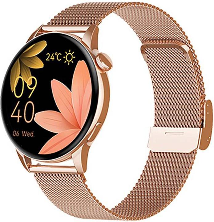 Actual product image Maxcom FW58 Vanad Pro (1.3") AMOLED Gold (46 mm)