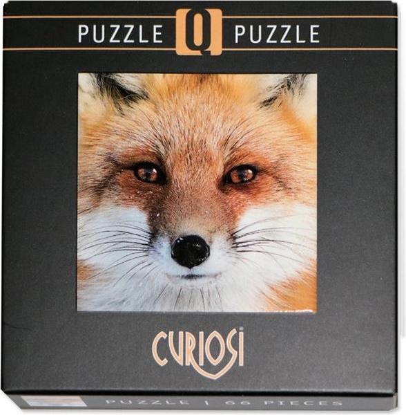 Curiosi Q Puzzle Animal 7 animal motif fox (66 pieces)