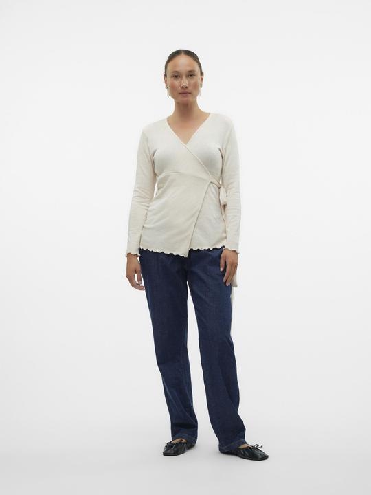 Image du produit Mamalicious Normal geschnitten V-Ausschnitt Top Bluse (XXL)
