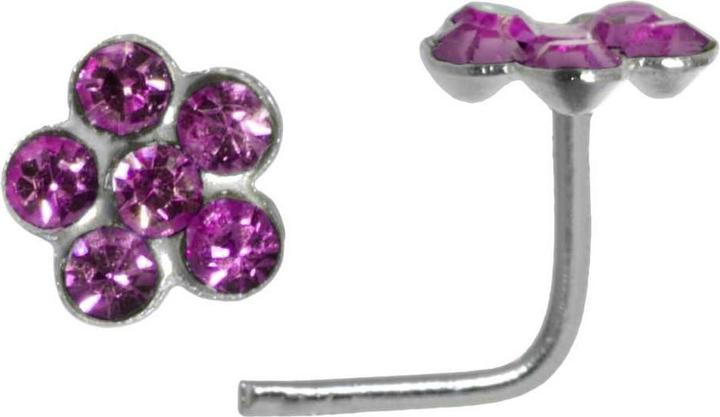 Produktbild Bijouteria Nasenpiercing (Kristall, Silber 925)