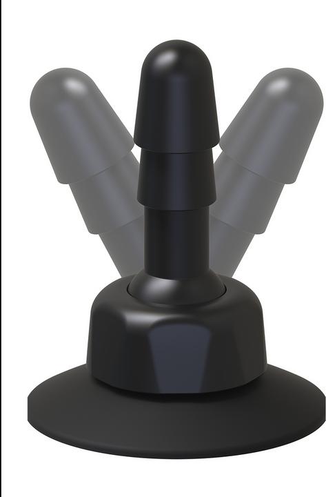 Actual product image Doc Johnson Vibrating Dual Density ULTRASKYN Chocolate