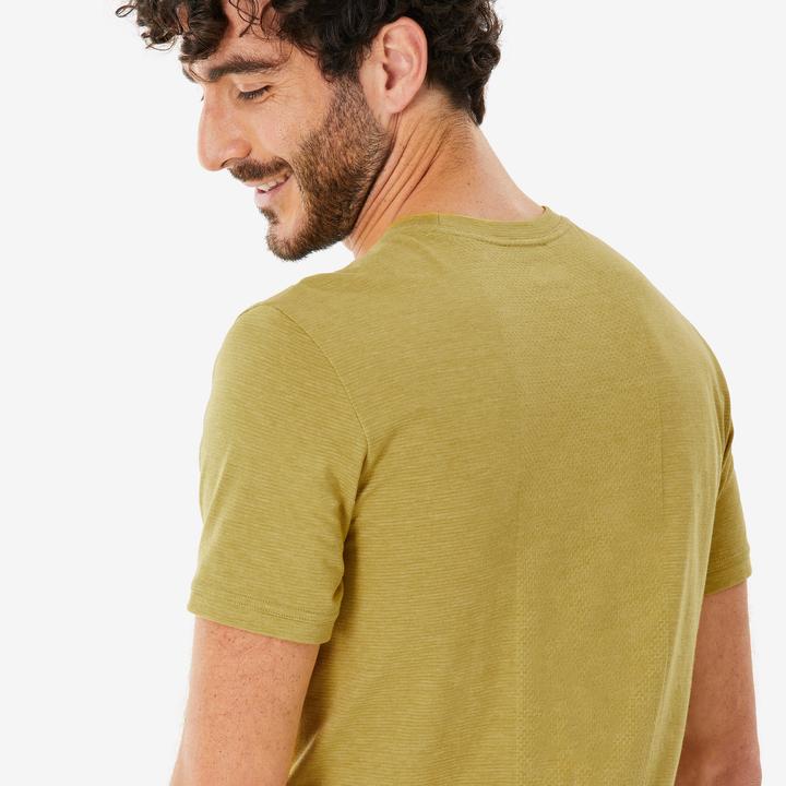Immagine prodotto Quechua Wandershirt Herren kurzarm - NH500 Fresh khaki (XL)