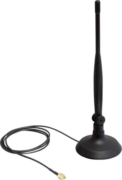 Produktbild Delock SMA WLAN Antenna with Magnetic Stand and Flexible Joint 4 dBi (WLAN)