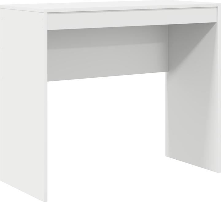 Actual product image VidaXL Desk White Wood-based material Medium Minimalist (90 x 40 x 76 cm)