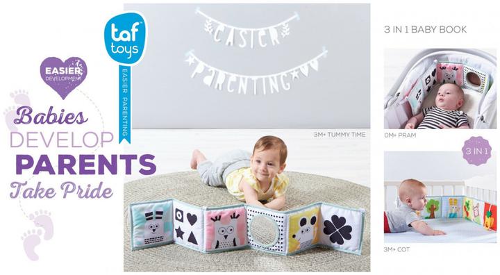 Actual product image Taf Toys Baby book (German)